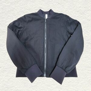 lululemon athletica Black Bomber Jacket